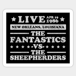 Fantastics vs Sheepherders Sticker